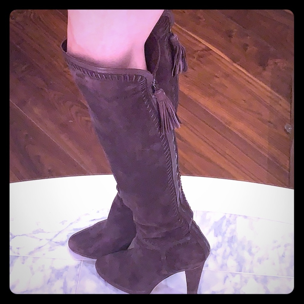 Jimmy Choo over the knee boots